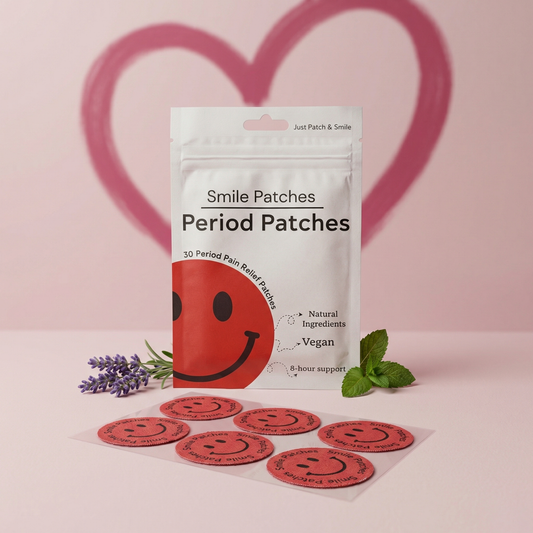 Smile Patches Menstruations-Pflaster gegen Regelschmerzen